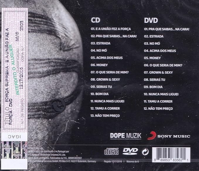 E a União Fez a Força [CD+DVD]